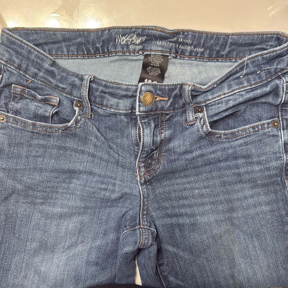 Low Rise Skinny Jeans